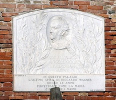 Plaque to Richard Wagner, Venice